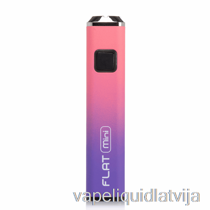 Yocan Flat Mini 400mah Akumulators Violeti Rozā Vape šķidrums